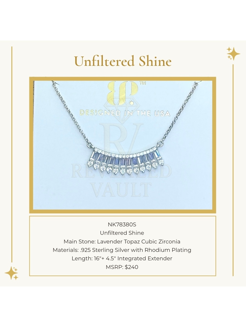 Unfiltered Shine - Sterling Club